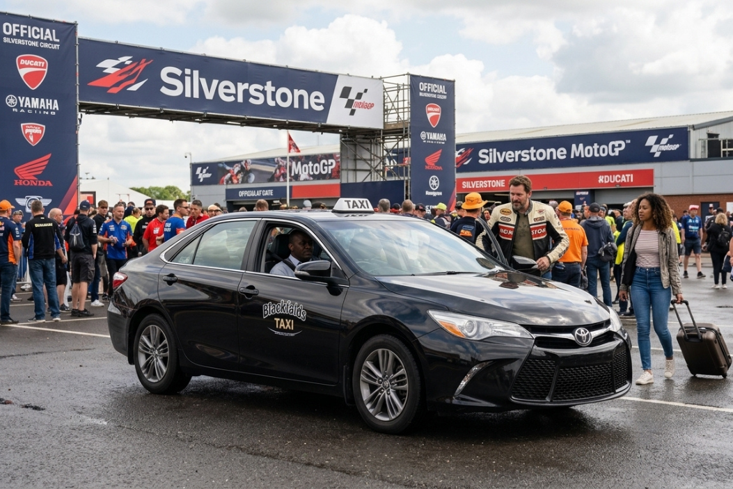 MotoGP Taxi to Silverstone