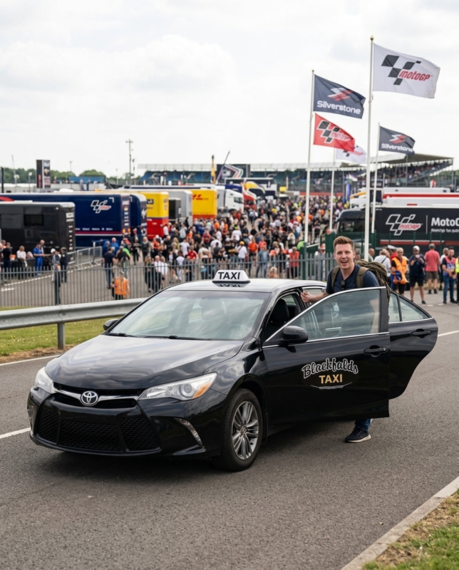 MotoGP Taxi to Silverstone
