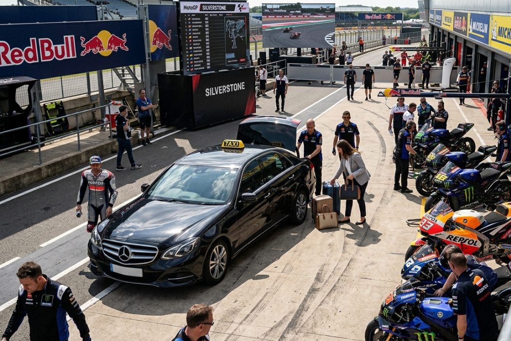 MotoGP Silverstone Taxi