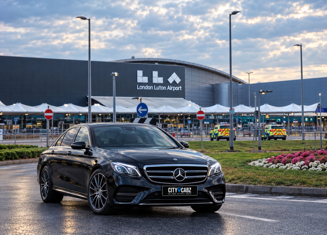 Olney to Luton Airport Taxi Service