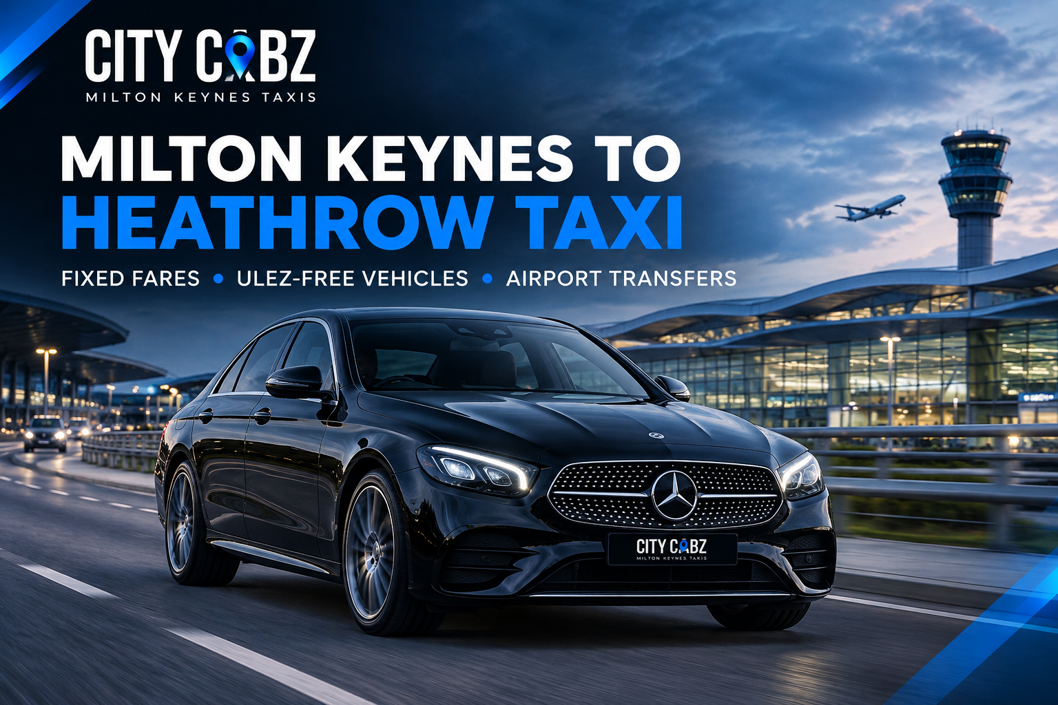 Milton Keynes to Heathrow Taxi